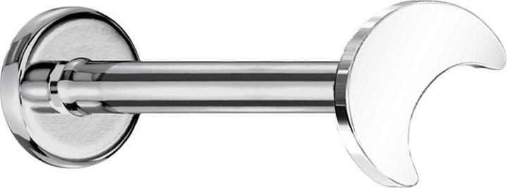 Immagine prodotto Star Piercing Micro Labret filo interno argento luna (senza ottone, Titanio G23)