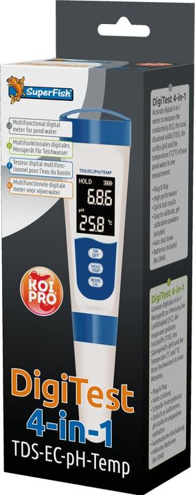 Image du produit SuperFish Koi Pro Digi Test, Type de produit : Testeur d'eau