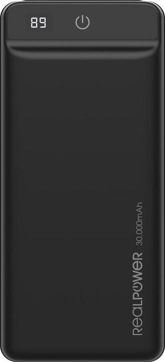 Immagine prodotto RealPower PB-30k PD (30000 mAh, 18 W, 111 Wh)
