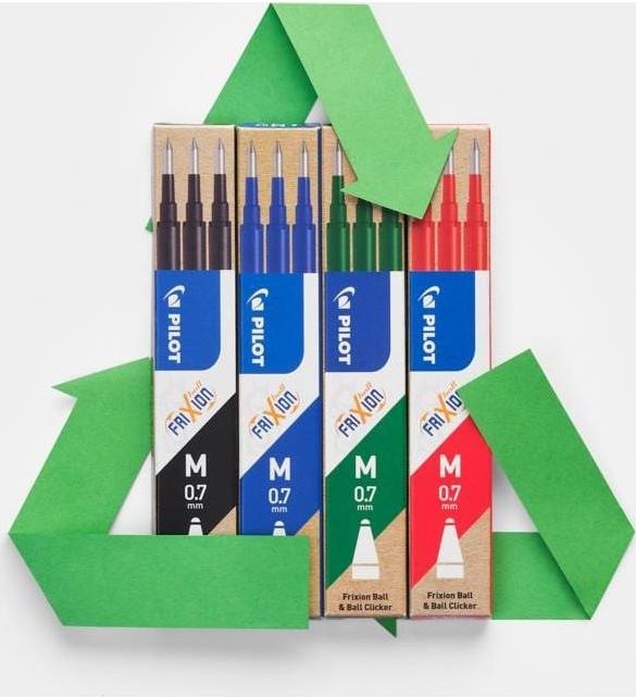 Image du produit Pilot FriXion Recharge Set à 6 (Recharger, Bleu, 0.70 mm)