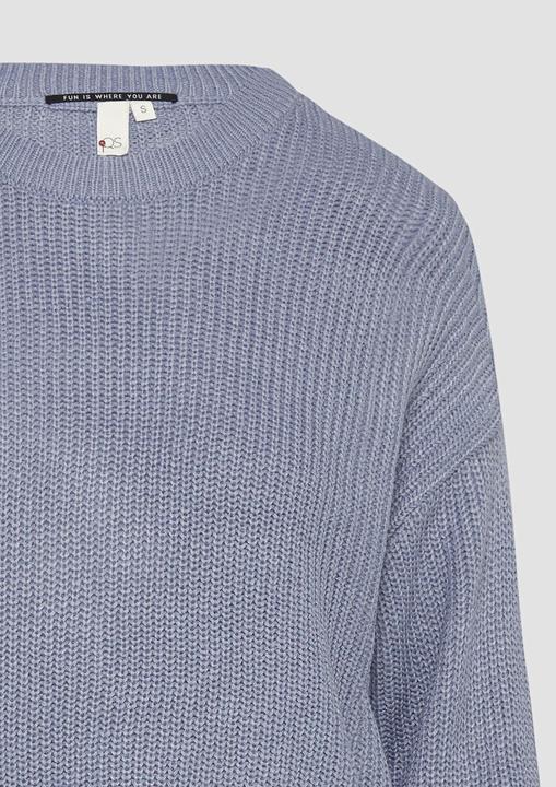 Immagine prodotto S.Oliver Strickpullover Verkürzter Pullover mit Raglanärmeln (L)