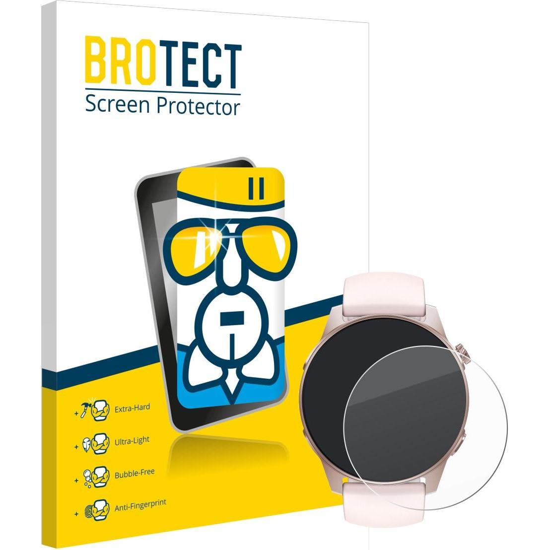 Thumbnail - BROTECT AirGlass Panzerglasfolie, Smartwatch Schutzfolie, Transparent