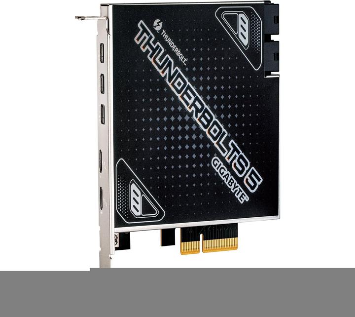Actual product image Kodak GIGABYTE rozšiřující karta Thunderbolts 5, PCIe 4.0x4, 3xMini-DP