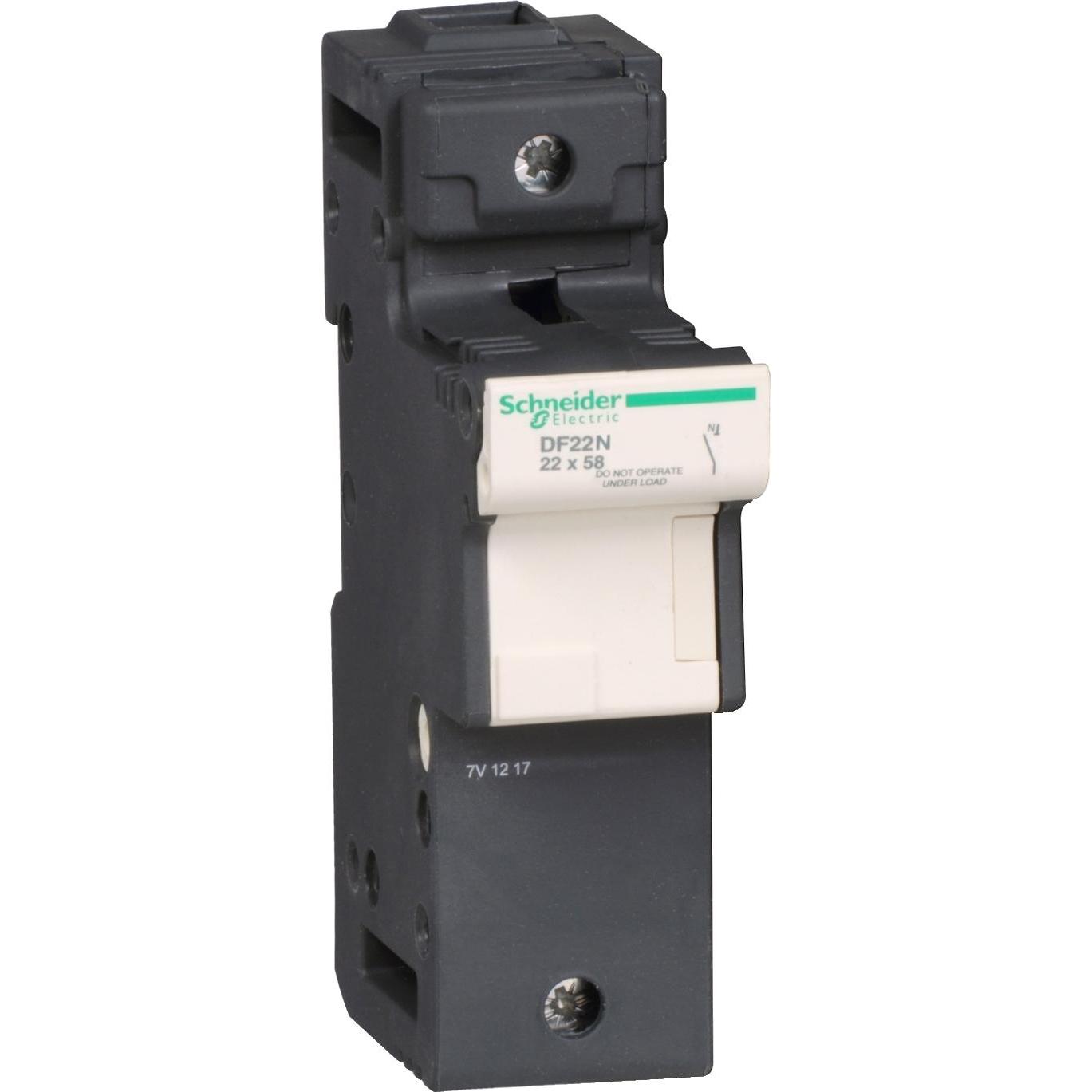6x Schneider Electric, Sicherung, Sicherungshalter TeSys N 125A, DF22N
