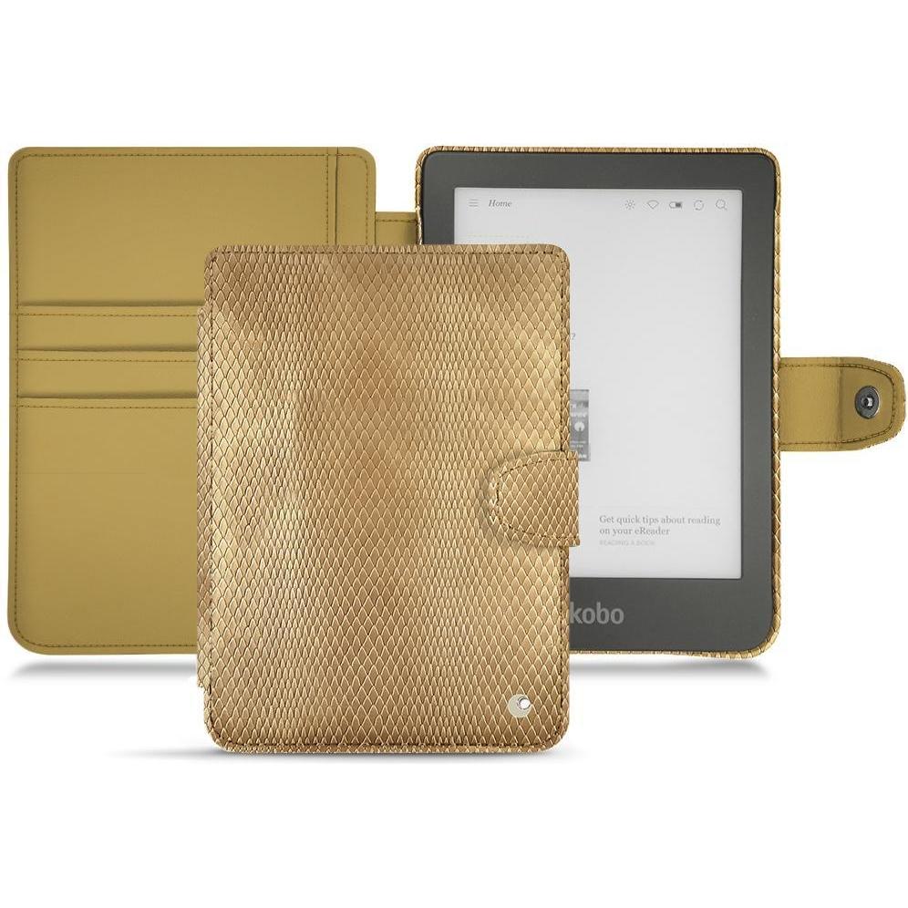 Noreve Lederschutzhülle Wallet (Clara HD), Tablet Hülle, Beige
