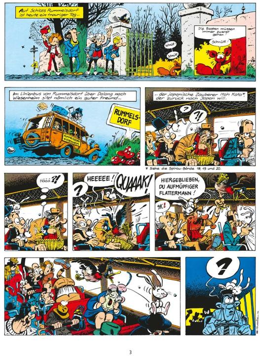 Produktbild Spirou und Fantasio, Band 21 (Deutsch, André Franquin, 2004)