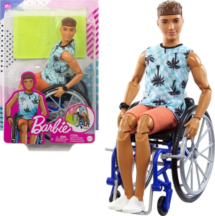 Produktbild Barbie Ken Fashionistas + Wheelchair