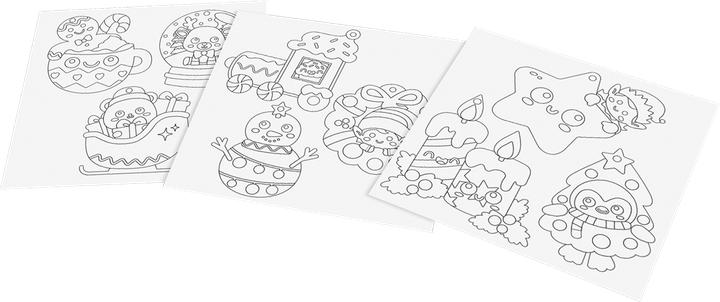 Actual product image Jovi Play&Fun Sand Painting Kit Christmas