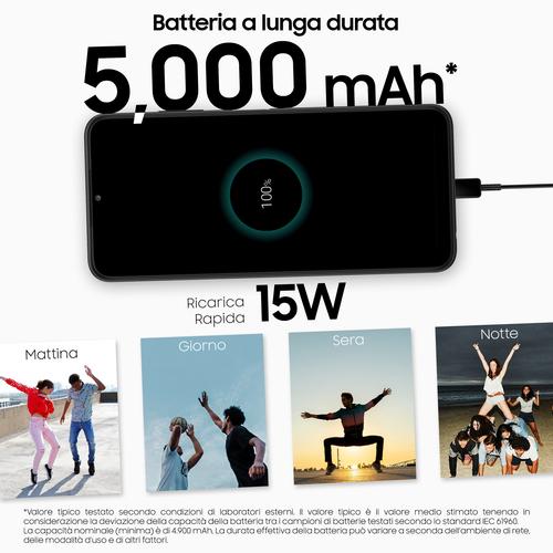 Produktbild Samsung Galaxy A22 5G EU (64 GB, Gray, 6.60", Hybrid Dual SIM + eSIM, 48 Mpx, 5G)