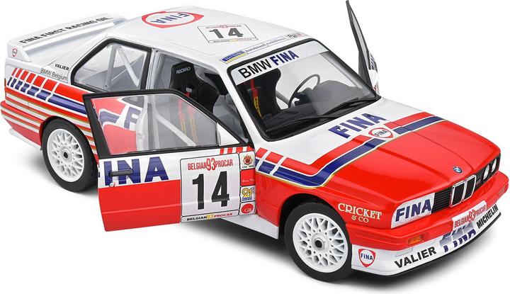 Produktbild Solido 1:18 BMW E30 M3 #14 weiss