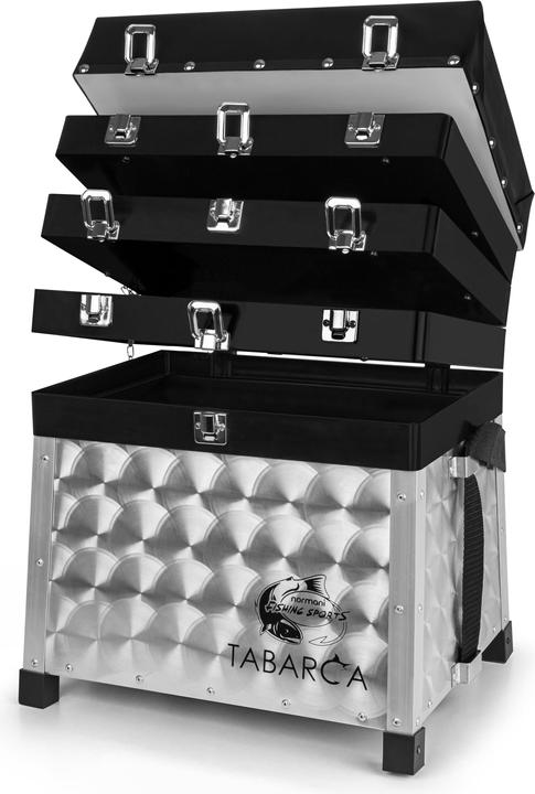 Produktbild Normani Aluminium Angelbox Sitzkiepe „Tabarca“ (42 cm)