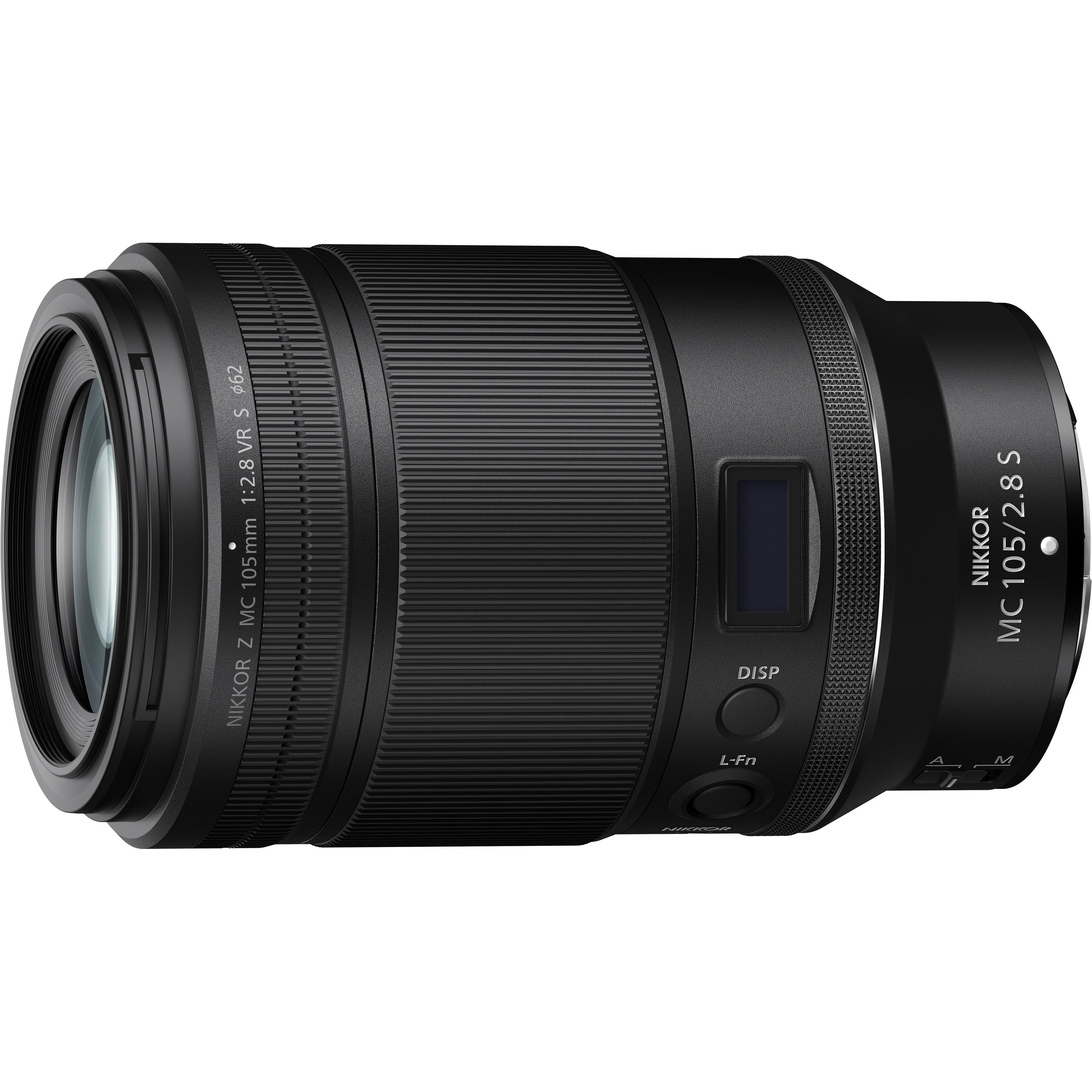 Nikon Nikkor Z MC 105mm f/2.8 VR S (Nikon Z, Vollformat), Objektiv, Schwarz