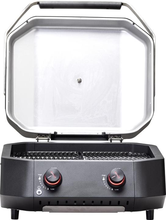 Produktbild Cozze - Grill G -500 Gas 2 Zonen 5 kW - Bio -Baumwolle - Schwarz (90502) (5 kW)