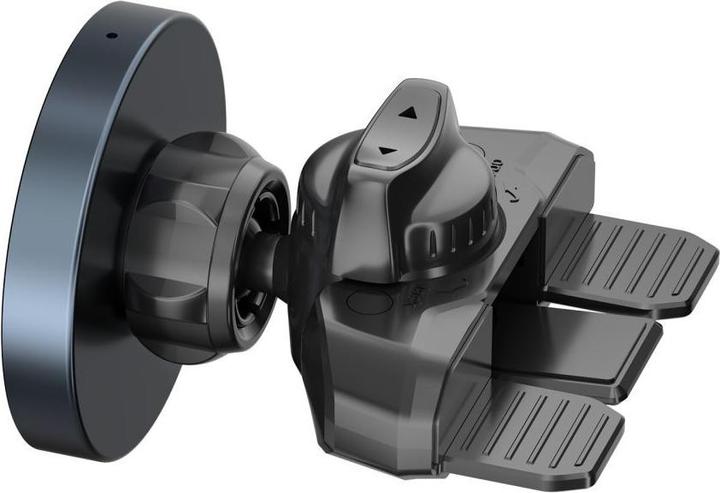 Actual product image Tech-Protect Mm15w-V5 Magnetic Magsafe CD & Vent Car Mount Wireless Charger 15w Black/Black