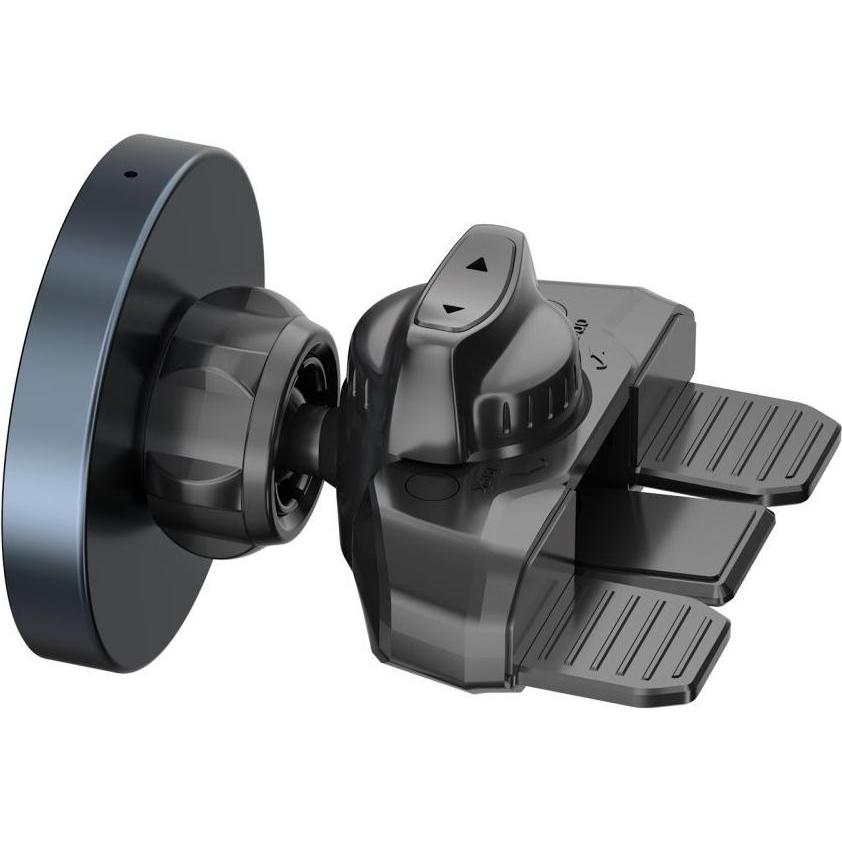 Tech-Protect Mm15w-V5 Magnetic Magsafe CD & Vent Mount Car Charger Wireless 15w Nero/Black, Supporto per smartphone