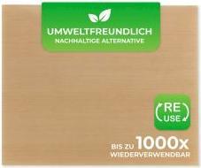 Produktbild Wenko Dauer-Backfolie Braun, 2er Set wiederverwendbar