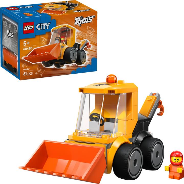 Actual product image LEGO Coole Flitzer – Radlader (60482, LEGO City)
