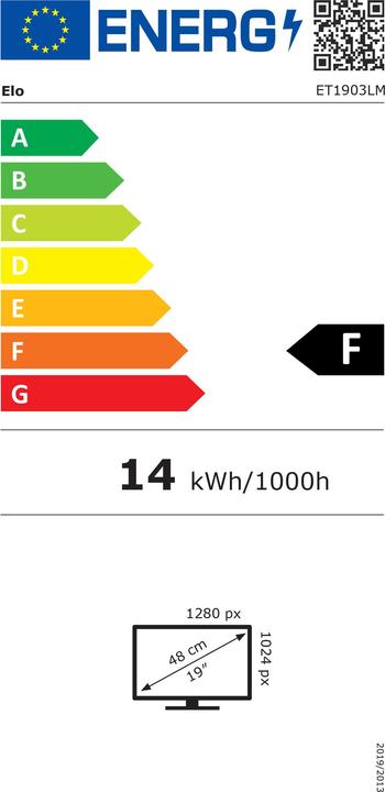 Energie-Label ēlo 1903LM (1280 x 1024 Pixel, 19")