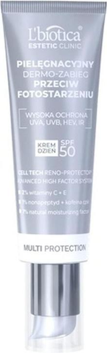 L´Biotica L'Biotica Ästhetische Klinik Multi-Protection-Versorgung Dermo-Plan-Creme-Tag SPF 50, 35 ml (35 ml)