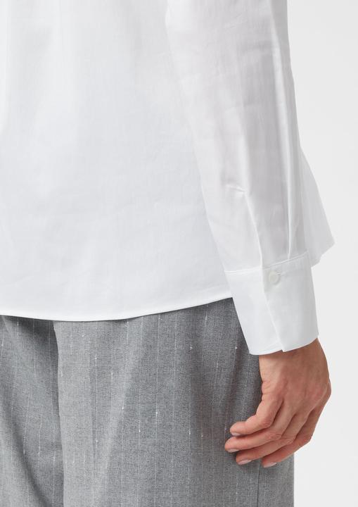 Immagine prodotto Comma Bluse Hemdbluse aus Baumwollpopeline mit Schmuckdetails (36)