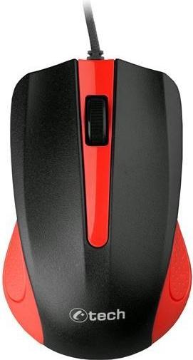 Immagine prodotto C-Tech Maus WM-01, rot, USB (Cablato)