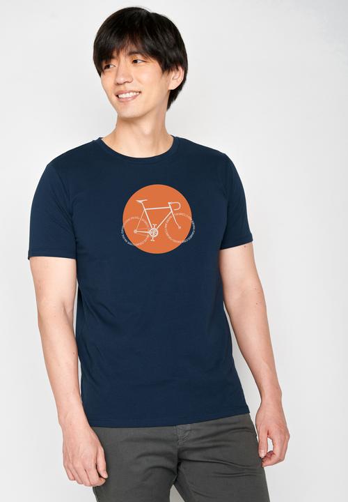 Actual product image Greenbomb T-Shirt Bike Slogan (XXL)