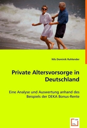 Actual product image Private Altersvorsorge in Deutschland (German, Nils Dominik Ruhlender, 2008)
