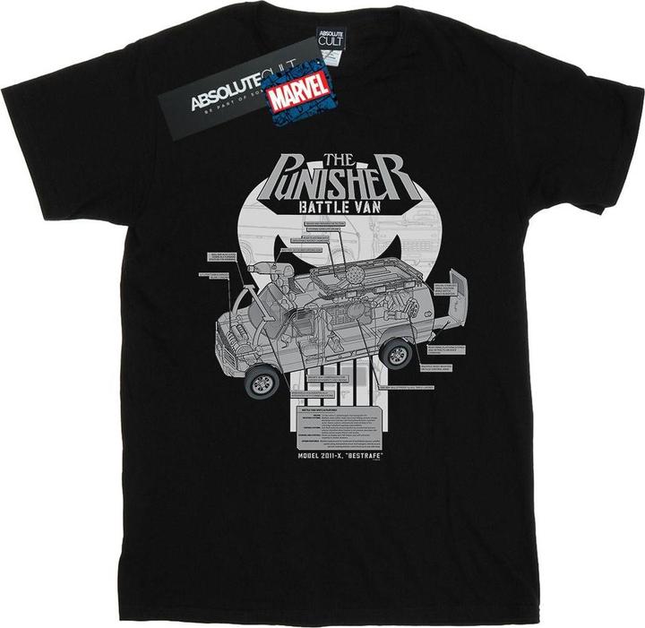 Produktbild The Punisher Battle Van Breakdown TShirt (5XL)