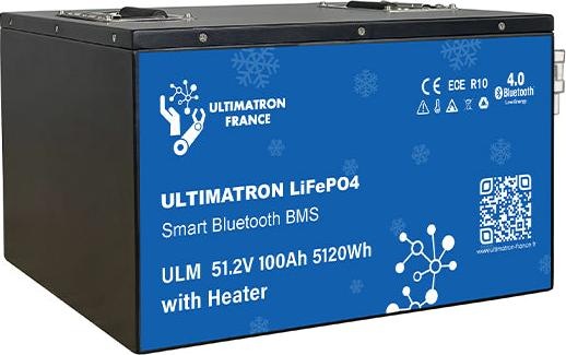 Produktbild Ultimatron ULM-48V-100Ah LiFePO4 Versorgungsbatterie (51.20 V, 100 Ah)