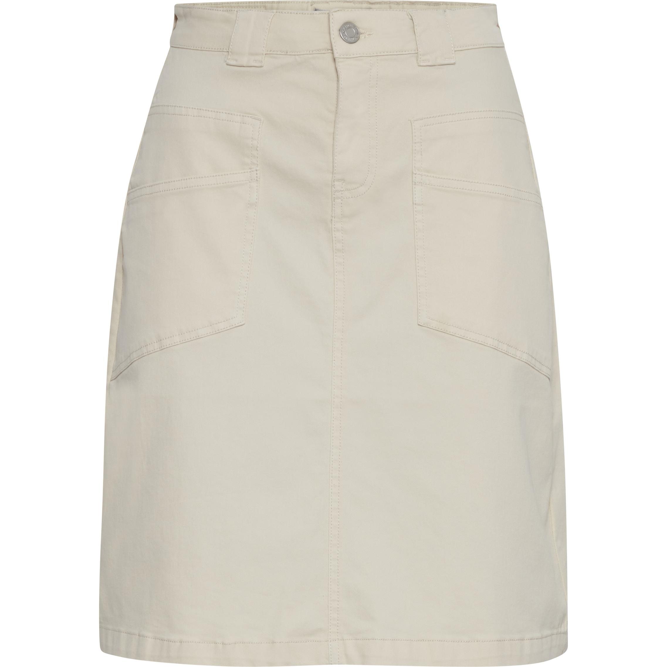 Fransa, Damen, Röcke, damenrock twill, Braun, (34)