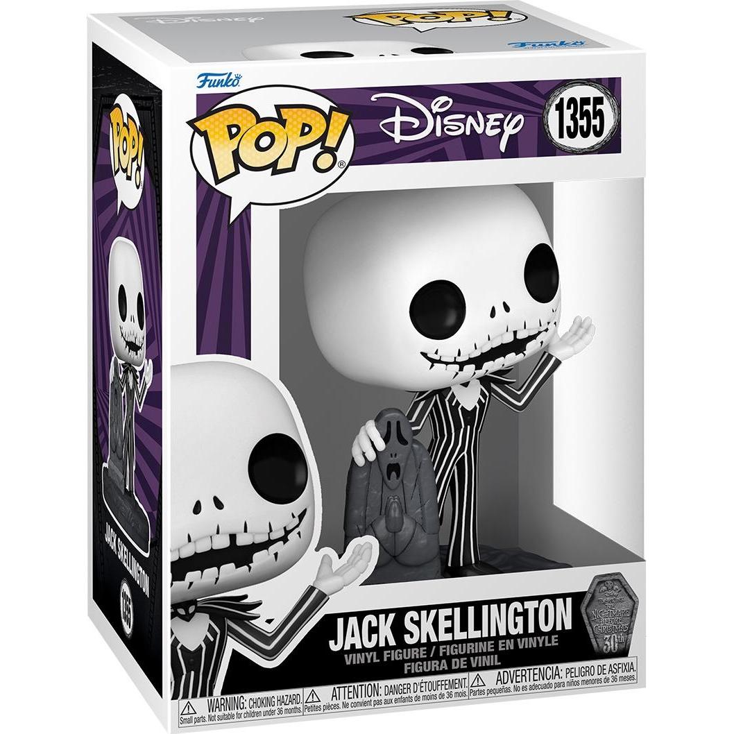 Thumbnail - Funko L'étrange Noël de Mr. Jack 30th POP! Disney Vinyl figurine Jack w/Gravestone 9 cm