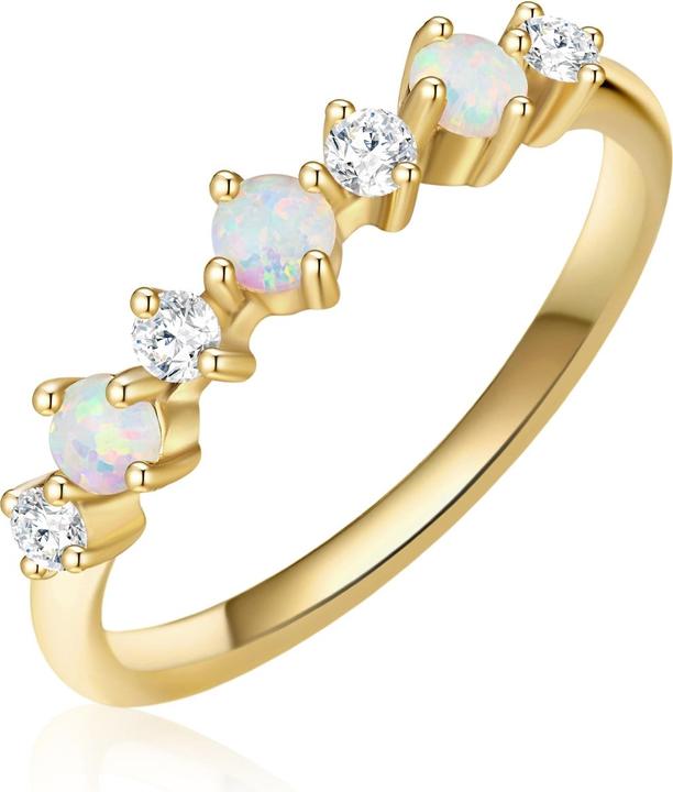 Immagine prodotto Glanzstücke München Donna Argento Sterling Cubic Zirconia Oro Giallo - 31496 (60, 925 Argento)