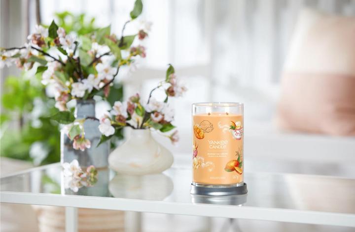 Produktbild Yankee Candle Duftkerze Mango Ice Cream Signature Large Tumbler