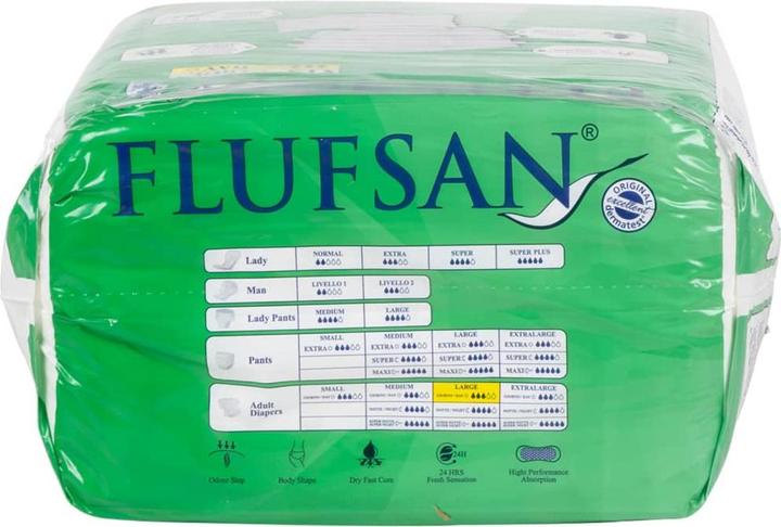 Immagine prodotto VidaXL Pannolini monouso Flufsan per adulti 15 pezzi. Dimensioni (15 x, L)