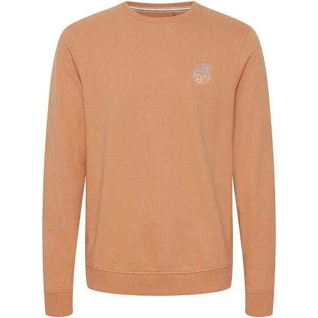 Blend, Herren, Pullover, sweatshirt, Orange, (XL)