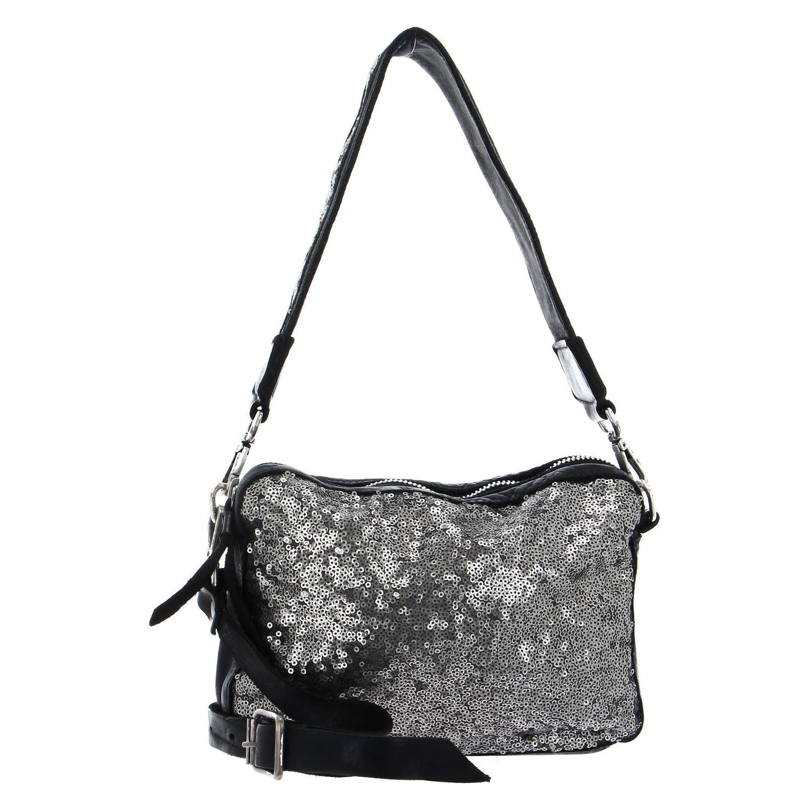 Caterina Lucchi, Damen, Handtasche, Hakea Bowler Bag, Silber