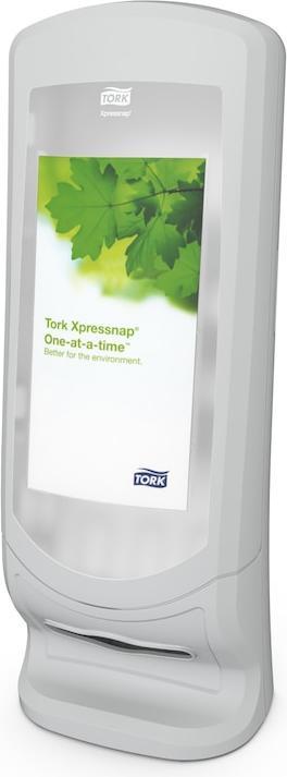 Produktbild Tork Serviettenspender Xpressnap Steh-/Wandspender Kunststoff hellgrau (1 x)