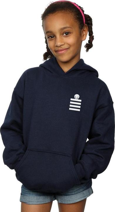 Produktbild Looney Tunes Tweety Pie Striped Faux Pocket Kapuzenpullover Mädchen (152, 158)