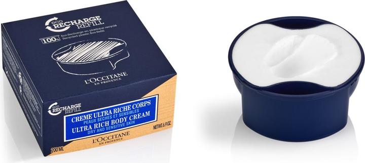 Actual product image L'Occitane Eco Recharge Crème Ultra Riche re22 (Body cream, 200 ml)