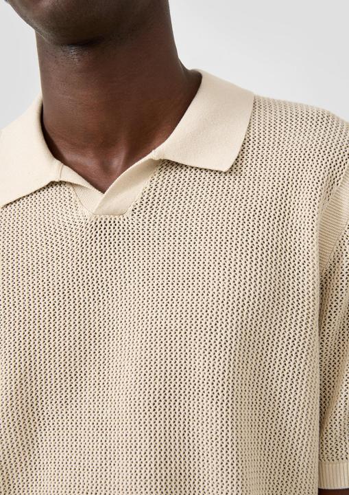 Produktbild s.Oliver Strick-Poloshirt (M)