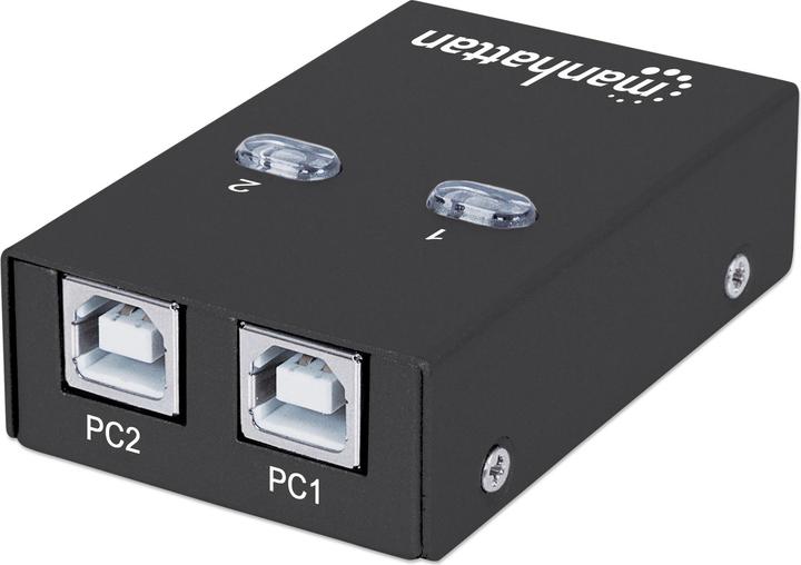 Manhattan Umschalter (USB-B, 2 Ports)