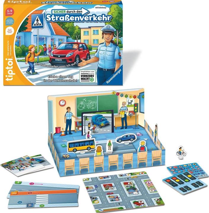 Actual product image tiptoi ® Safely through road traffic (German, 5 - 9 years)