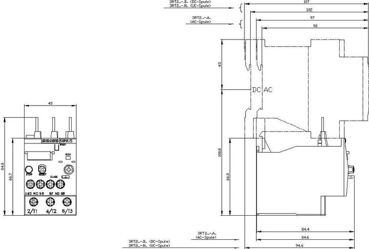 Actual product image Siemens Thermal overload relay 20 - 25 A