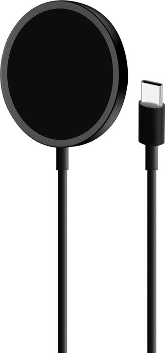 Puro Magnetic Charging Cable USB-C Magsafe - Ładowarka bezprzewodowa indukcyjna 15W (czarny) (15 W)