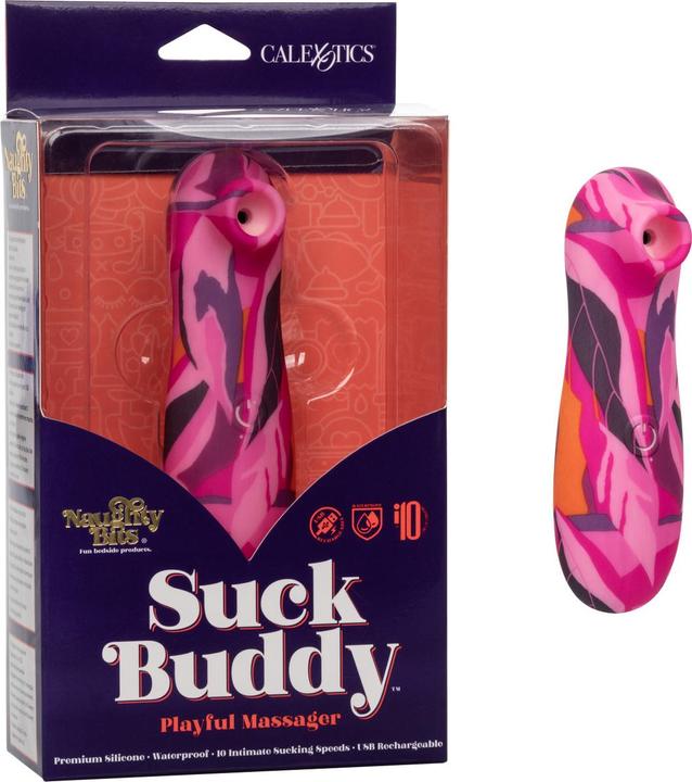 Actual product image CalExotics Naughty Bits® Suck Buddy™ Playful Massager