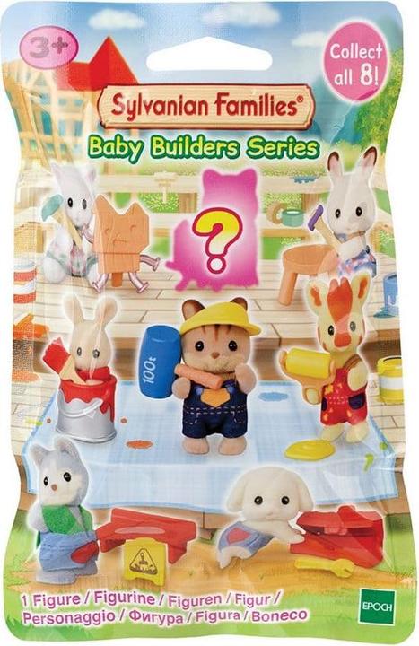 Productafbeelding Sylvanian Families : Baustelle Babyfreunde Überraschungstüte Figur 5 cm Display (16)