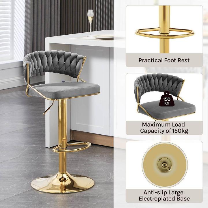 Produktbild Woltu Barhocker höhenverstellbar