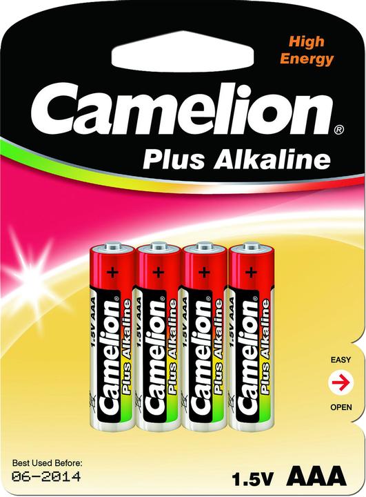 Actual product image Camelion Plus Alkaline (4 pcs., AAA, 1250 mAh)