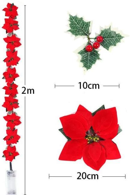 Image du produit MU Style Décorations de Noël Guirlande lumineuse (2 m)