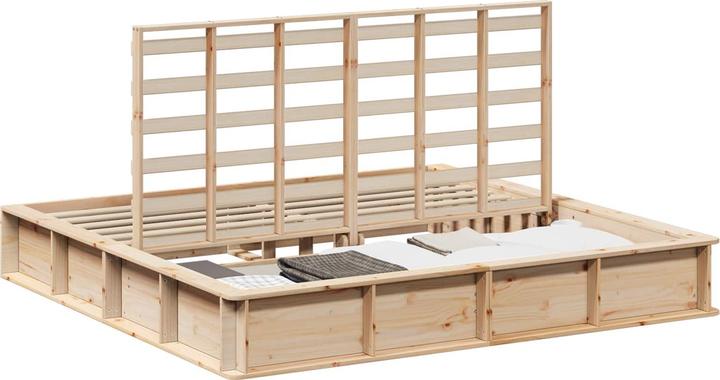 Actual product image vidaXL Bettrahmen (200 x 200 cm)